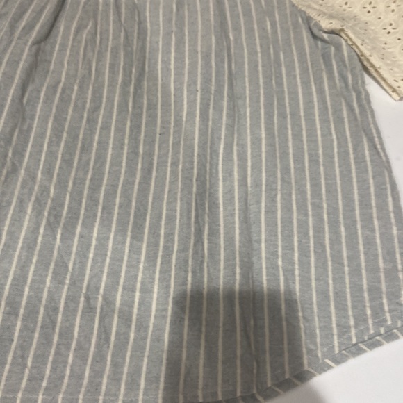 Madewell X the new denim project Patchwork Butterfly Top XL EUC - Picture 8 of 12